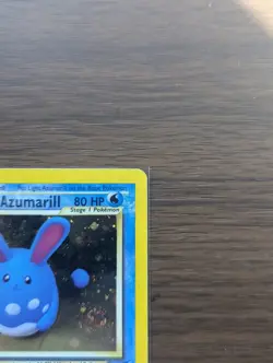 Pokemon TCG Light Azumarill Holo Rare Unlimited Card 13/105 Neo Destiny - Image 3