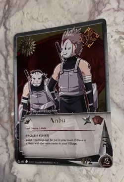 Naruto Anbu N-082 Super Rare First 1st Edition Foil Coils of the Snake Card - Image 5