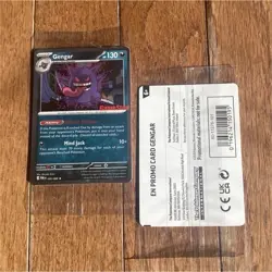 Pokemon GameStop Promo Gengar Mind Jack 2 Card Lot Official TCG English - Image 1