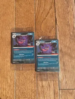 Pokemon GameStop Promo Gengar Mind Jack 2 Card Lot Official TCG English - Image 3
