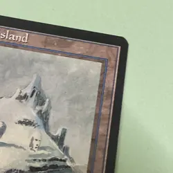 Snow-Covered Island 348 Ice Age Regular MTG TCG CARD LP - Image 4