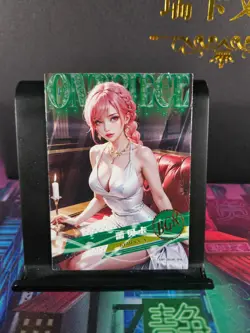 Rebecca BGR Rare Holo Card One Piece Grand Line Volume 2 Thick Premium NM Anime - Image 1