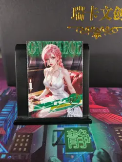 Rebecca BGR Rare Holo Card One Piece Grand Line Volume 2 Thick Premium NM Anime - Image 2