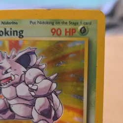 Vintage Pokemon Nidoking Holo Rare Card Base Set 11/102. MP/HP - Image 3