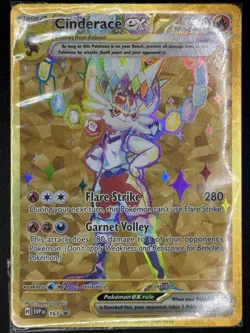 Cinderace ex 163 Pokemon TCG SV: Scarlet & Violet Promo Cards Sealed NM - Image 1