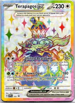 Terapagos ex Holofoil SV: Scarlet & Violet Promo Cards #165 SEALED - Image 1