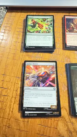 Magic The Gathering Spider-Man Bulk Lot 129 Cards Base + Foils Marvel MTG NM/LP - Image 1