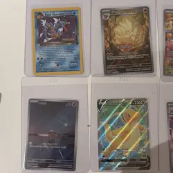 Pokemon TCG Holo Foil Card Lot - Dark Gyarados, Dragonite V, Eevee - 7Cards - Image 2