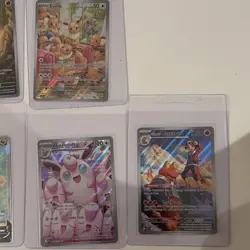 Pokemon TCG Holo Foil Card Lot - Dark Gyarados, Dragonite V, Eevee - 7Cards - Image 3