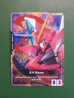 EX Base Promo EXBP-0014 Aegis Gundam Starter Deck Event Pack, Gundam Card Game - Image 1
