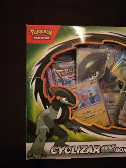 Pokemon TCG: Cyclizar ex Box | 4 boosters 2 unique promo cards and a JUMBO 820650852336 - Image 5