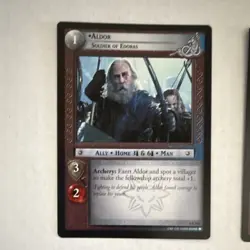 Decipher Lord of the Rings TCG 7 Rare Card Lot - Image 2