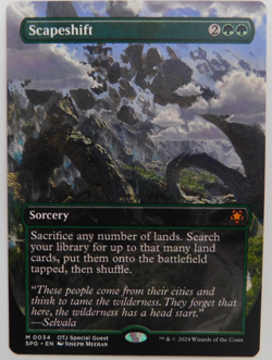 Scapeshift - SPG - NM - Full-art - Regular - Unplayed - Image 1