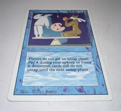 MTG * Stasis LP Revised Edition Regular SellbyCyn - Image 2