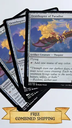 4x Ornithopter of Paradise Modern Horizons 2 Regular - Image 1