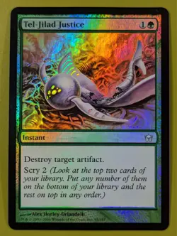 FOIL Tel-Jilad Justice x1 Fifth Dawn 1x Magic the Gathering MTG - Image 1