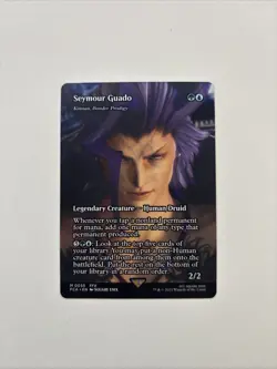 MTG Seymour Guado Kinnan Bonder Prodigy Showcase EX10-055 M FCA Final Fantasy NM - Image 1