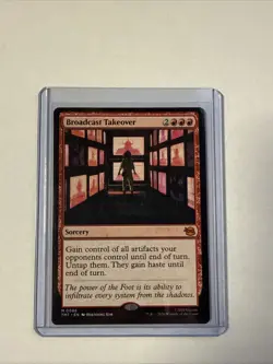 MTG Broadcast Takeover Teenage Mutant Ninja Turtles Regular - Image 1