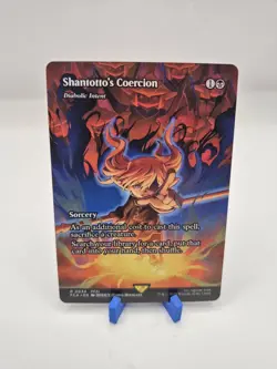 MTG - Shantotto's Coercion - Diabloic Intent - SHOWCASE FCA 34 - Non Foil - Image 1