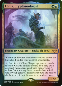MTG Lonis, Cryptozoologist Foil ** Modern Horizons 2 ** English (NM) - Image 1