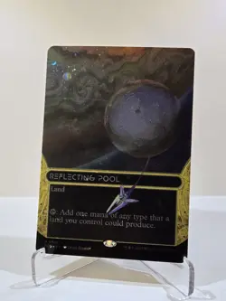 MTG Reflecting Pool (0126) (Borderless) (Galaxy Foil) Edge of Eternities - Image 1