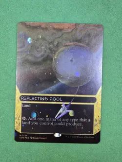 MTG Reflecting Pool (0126) (Borderless) (Galaxy Foil) Edge of Eternities - Image 3