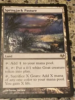 Springjack Pasture 179 Eventide Regular MTG TCG NM - Image 3