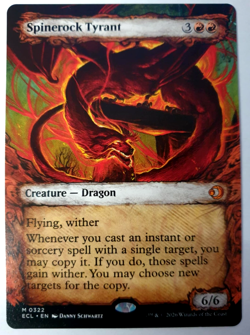 Spinerock Tyrant - Showcase - MTG Lorwyn Eclipsed - Mythic - 0322 NM - Image 1