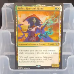 Magic: The Gathering Sythis, Harvest's Hand Commander Masters Rare Green White … - Image 1