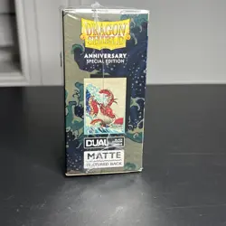 Dragon Shield Sleeves: Standard Matte Dual Art 25th Anniversary - Great Wave - Image 4