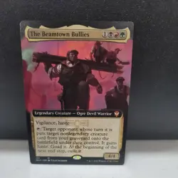 MTG Streets of New Capenna Commander - NNC - Beamtown Bullies - Extended Art - Image 1