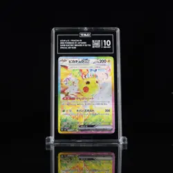 2024 Pokemon Japanese Super Electric Breaker Pikachu EX SAR 132 TAG 10 - Image 1