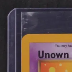 1999 POKEMON WIZARDS BS PROMO SPELL OF UNOWN: ENTEI VHS/DVD PROMO #38 UNOWN J - Image 3