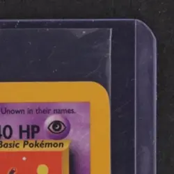 1999 POKEMON WIZARDS BS PROMO SPELL OF UNOWN: ENTEI VHS/DVD PROMO #38 UNOWN J - Image 5