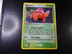 Parasect 43/112 EX FireRed & LeafGreen Reverse Holo Uncommon Pokemon Card - Image 1