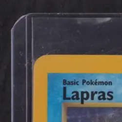 1999 POKEMON FOSSIL 1ST EDITION #10/62 LAPRAS HOLO RARE - Image 3
