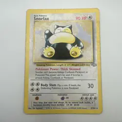 Snorlax 27/64 Rare Jungle Pokemon Unlimited Moderately Played 2 - Image 2
