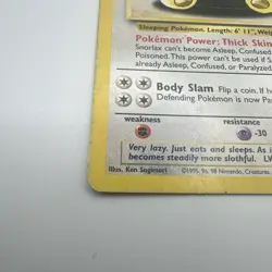 Snorlax 27/64 Rare Jungle Pokemon Unlimited Moderately Played 2 - Image 3