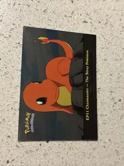 2000 Topps Pokemon TV #EP11 Charmander - The Stray Pokemon Foil JC8 - Image 3