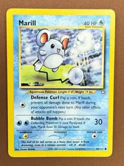 Pokemon Marill Neo Genesis 66/111 2000 - Image 1