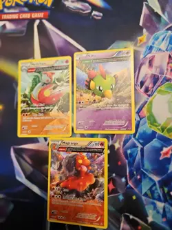 XY Era Full Art Lot Of 3 Rare + more Roaring Skies, Primal Clash Pokemon 2015 - Image 1