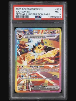 Pokemon TCG - Jolteon ex 153/131 - Prismatic Evolutions - PSA 9 - Image 1