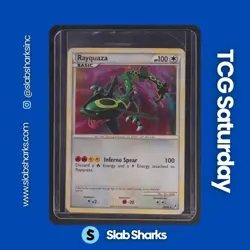 2011 POKEMON CALL OF LEGENDS #20/95 RAYQUAZA HOLO RARE - Image 1