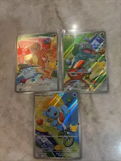 Pokemon TCG: First Partner Illustration Collection - Kanto Set - 037, 038, 039 - Image 1