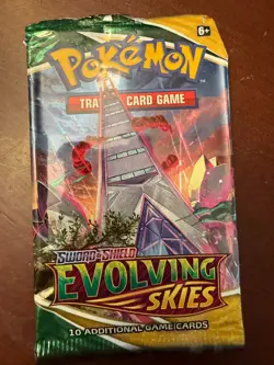 Pokemon Empty Booster Pack Lot Evolving Skies Umbreon Rayquaza - Image 4