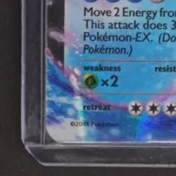 2014 POKEMON XY PRIMAL CLASH #55/160 PRIMAL KYOGRE EX - Image 4