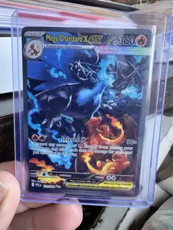 Pokemon TCG Mega Charizard x EX SAR 110/080 Inferno M2 - Image 2