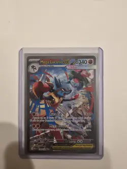 Pokemon TCG: Mega Lucario ex 179 /132 - Mega Evolution - SIR (Perfect Condition) - Image 1