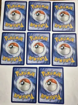 Pokemon TCG Terapagos Ex 8 Cracked Ice Holo Energy Lot Complete Set - Image 2