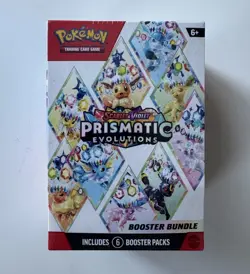 Pokemon TCG Scarlet & Violet Prismatic Evolutions Booster Bundle Factory Sealed - Image 1